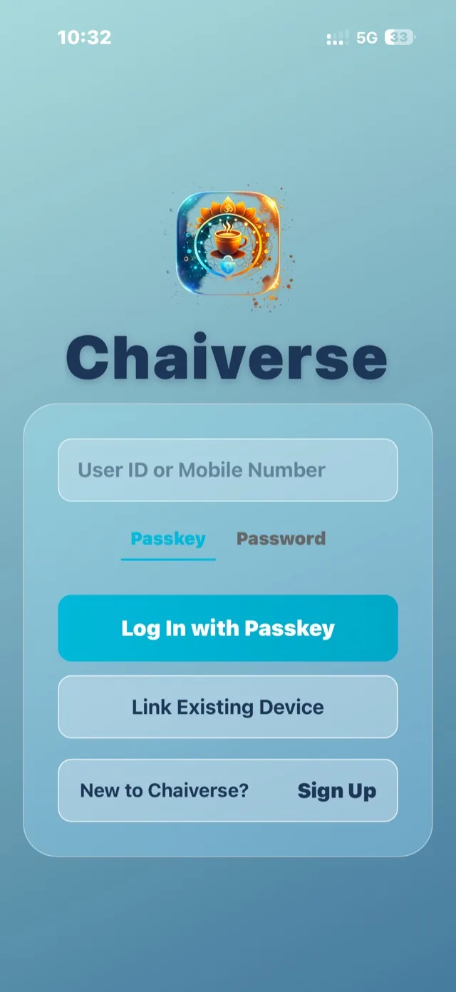 Chaiverse login